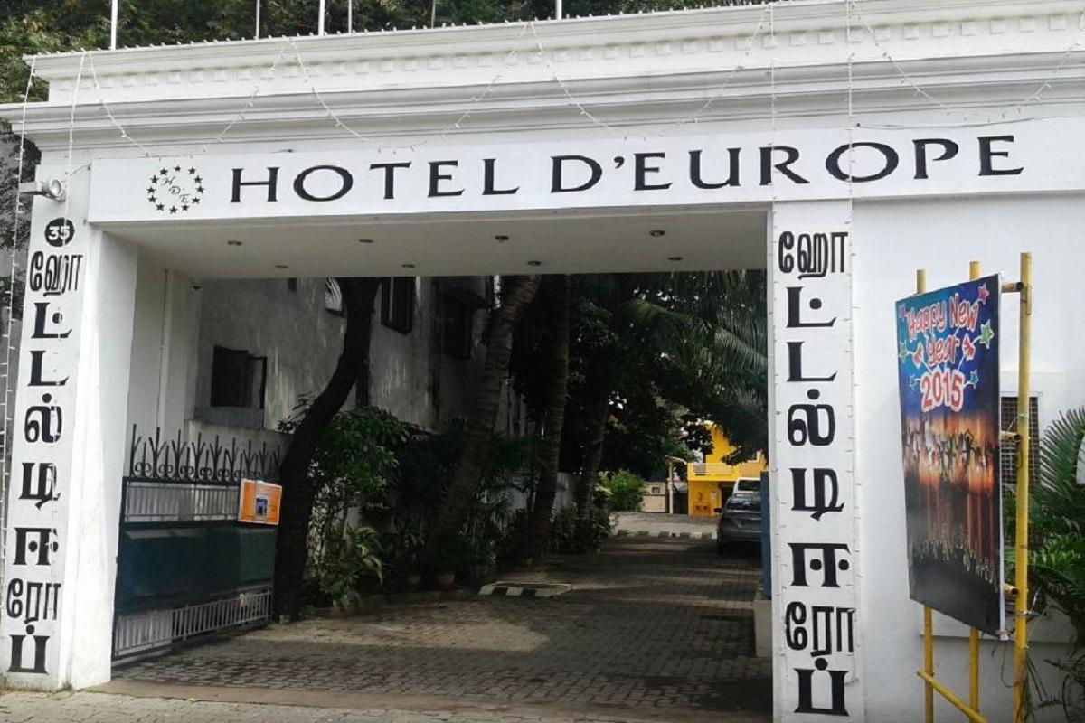 Hotel D'Europe Puducherry Buitenkant foto